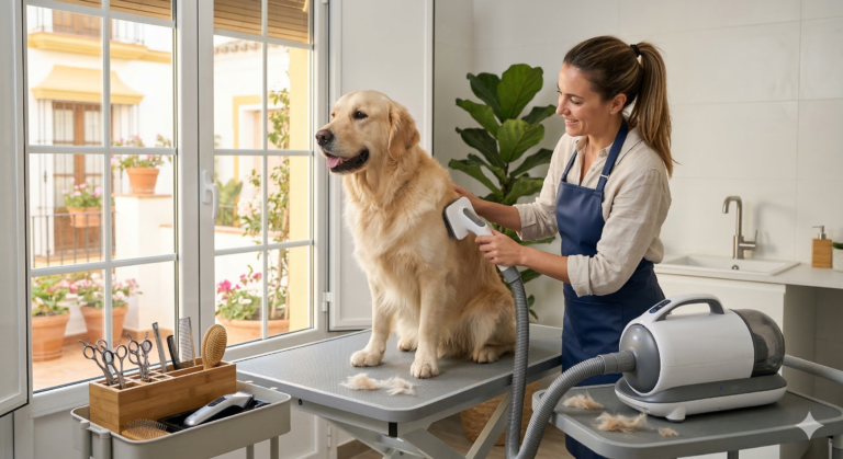 Las Mejores Aspiradoras y Kits de Aseo para Mascotas 2026: Peluquería Profesional en Casa sin Pelos en el Suelo